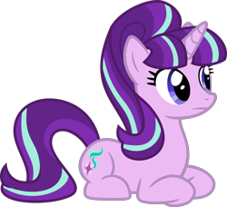 Size: 4118x3759 | Tagged: safe, artist:ispincharles, character:starlight glimmer, episode:the cutie map, g4, my little pony: friendship is magic, female, prone, simple background, solo, transparent background, vector