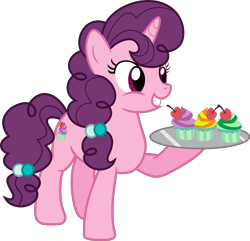 Size: 5409x5225 | Tagged: safe, artist:jaybugjimmies, character:sugar belle, episode:the cutie map, g4, my little pony: friendship is magic, absurd resolution, cupcake, female, simple background, solo, transparent background, vector