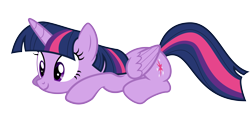 Size: 9852x4488 | Tagged: safe, artist:geonine, character:twilight sparkle, character:twilight sparkle (alicorn), species:alicorn, species:pony, episode:pinkie apple pie, g4, my little pony: friendship is magic, absurd resolution, cute, female, mare, prone, simple background, smiling, solo, transparent background, twiabetes, vector