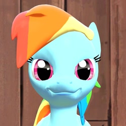 Size: 1080x1080 | Tagged: safe, artist:tbwinger92, character:rainbow dash, 3d, gmod