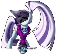 Size: 1600x1500 | Tagged: safe, artist:cihiiro, character:coloratura, character:countess coloratura, episode:the mane attraction, g4, my little pony: friendship is magic, female, signature, simple background, solo, transparent background