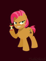 Size: 4000x5333 | Tagged: safe, artist:treblesketchofficial, character:babs seed, apple core, female, solo