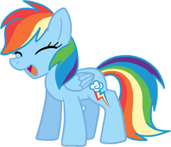 Size: 890x761 | Tagged: safe, artist:heartinarosebud, character:rainbow dash, species:pegasus, species:pony, amre, cute, dashabetes, eyes closed, female, open mouth, smiling, solo