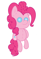Size: 2392x3440 | Tagged: safe, artist:little903, character:pinkie pie, button eyes, female, high res, plushie, simple background, solo, white background