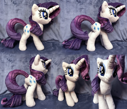 Size: 2030x1742 | Tagged: safe, artist:alicornparty, character:rarity, irl, photo, plushie, solo