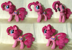 Size: 4003x2751 | Tagged: safe, artist:alicornparty, character:pinkie pie, absurd resolution, head tilt, irl, photo, plushie, solo
