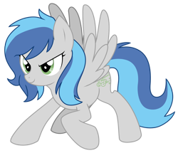 Size: 1420x1220 | Tagged: safe, artist:alicornparty, oc, oc only, species:pegasus, species:pony, female, mare, simple background, solo, spread wings, transparent background, wings