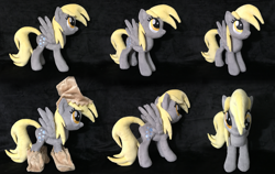 Size: 4032x2544 | Tagged: safe, artist:alicornparty, character:derpy hooves, species:pony, absurd resolution, irl, paper bag, paper bag wizard, photo, plushie, solo