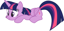 Size: 6271x3037 | Tagged: safe, artist:audiobeatzz, character:twilight sparkle, character:twilight sparkle (alicorn), species:alicorn, species:pony, episode:pinkie apple pie, g4, my little pony: friendship is magic, .svg available, absurd resolution, female, folded wings, high res, mare, prone, simple background, solo, transparent background, vector