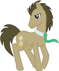 Size: 900x1084 | Tagged: safe, artist:sirhcx, character:doctor whooves, character:time turner, necktie