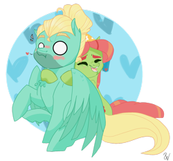 Size: 1024x950 | Tagged: safe, artist:poowndraww, character:tree hugger, character:zephyr breeze, species:earth pony, species:pegasus, species:pony, female, hug, male, mare, shipping, simple background, stallion, straight, transparent background, zephyrhugger