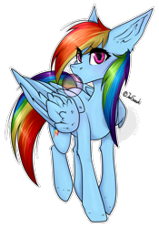 Size: 748x1068 | Tagged: safe, artist:bladedeehunter, artist:jun1313, character:rainbow dash, species:pegasus, species:pony, bubble, bubblegum, collaboration, female, folded wings, food, gum, looking at you, mare, signature, simple background, solo, transparent background, wings