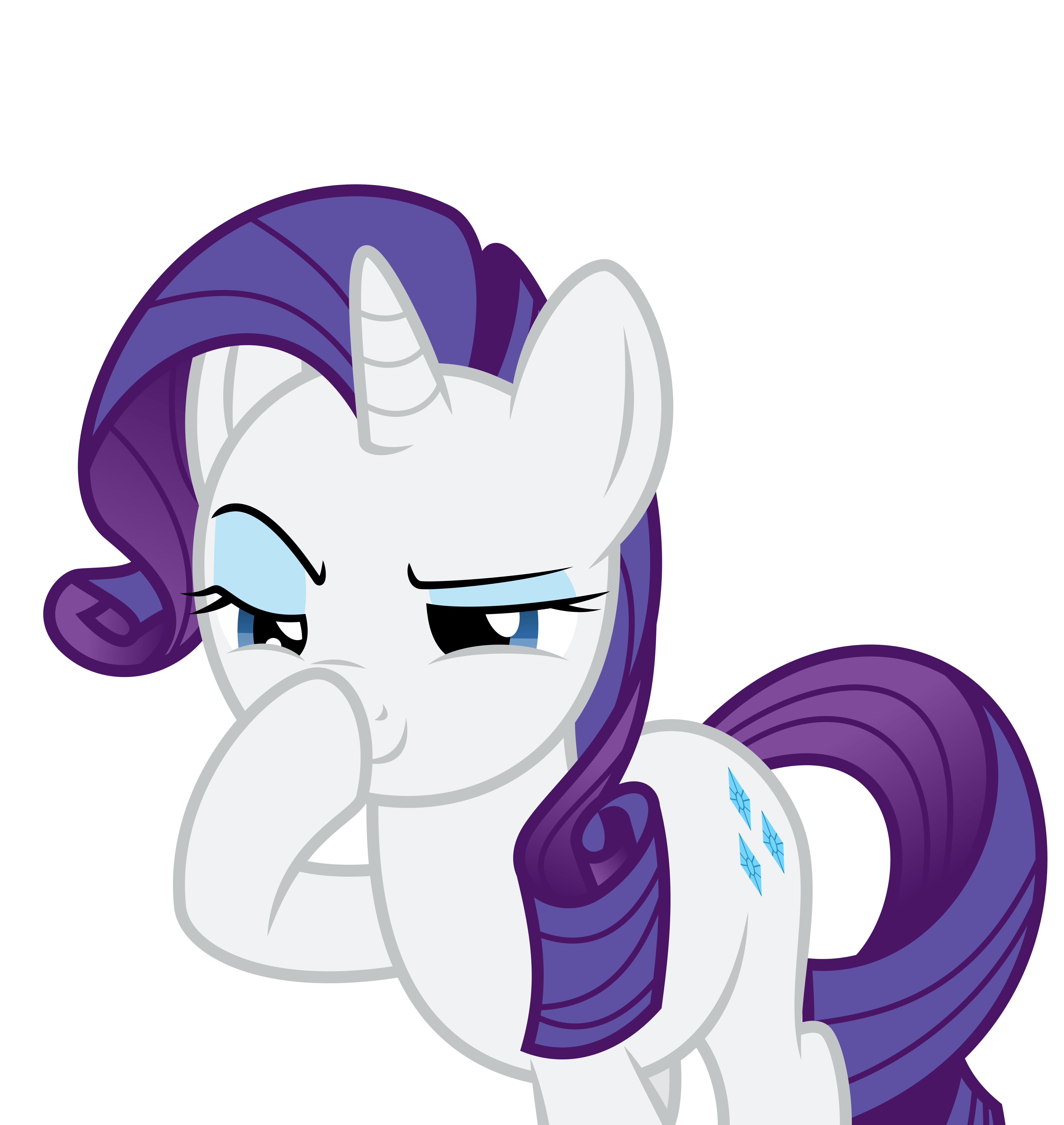 Size: 5000x5287 | Tagged: safe, artist:memely, character:rarity, absurd resolution, animated, boop, female, food, marshmallow, rarity is a marshmallow, self-boop, simple background, smashed, smashing, smug, solo, squishy, the boopening, transparent background, vector