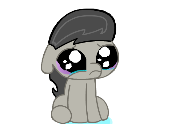 Size: 556x405 | Tagged: safe, artist:keanno, part of a set, character:octavia melody, species:earth pony, species:pony, animated, crying, emotional warfare, eye shimmer, female, filly, floppy ears, foal, gif, sad, simple background, sitting, solo, transparent background
