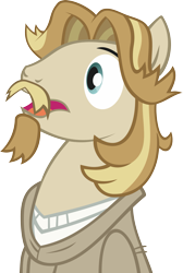Size: 1821x2717 | Tagged: safe, artist:breadking, character:jeff letrotski, species:pony, bust, portrait, simple background, solo, transparent background, vector
