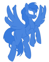 Size: 600x750 | Tagged: safe, artist:spyro-for-life, character:rainbow dash, non-mlp oc, oc, oc:slasher (symbiote), species:pegasus, species:pony, fanfic:the symbiote, female, flying, mare, marvel comics, possessed, simple background, symbiote, transparent background