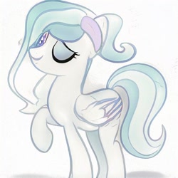 Size: 512x512 | Tagged: safe, ai model:aerial, species:pegasus, species:pony, simple background, solo, white background