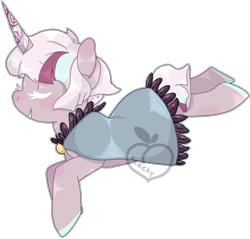Size: 2300x2200 | Tagged: safe, artist:peachy-pea, oc, species:pony, species:unicorn, original character do not steal, solo