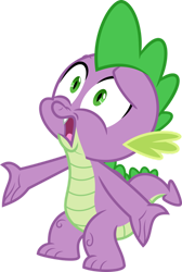Size: 732x1092 | Tagged: safe, artist:psychicwalnut, character:spike, species:dragon, episode:inspiration manifestation, g4, my little pony: friendship is magic, season 4, claws, male, simple background, transparent background