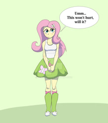 Size: 1024x1170 | Tagged: dead source, safe, artist:peribooty, character:fluttershy, my little pony:equestria girls, deviantart watermark, female, incentive drive, obtrusive watermark, solo, watermark