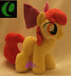 Size: 3054x3264 | Tagged: safe, artist:kiashone, character:apple bloom, species:earth pony, species:pony, irl, photo, plushie, solo