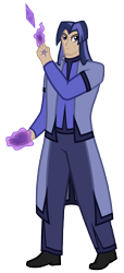 Size: 2500x5500 | Tagged: safe, artist:cyril_deroach, oc, oc:dream writer, species:human, art pack:equestria humanized project, abstract background, clothing, coat, humanized, long hair, magic, male, shirt, simple background, solo, transparent background
