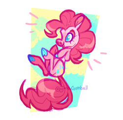 Size: 2155x2100 | Tagged: safe, artist:janegumball, character:pinkie pie, species:pony, female, solo
