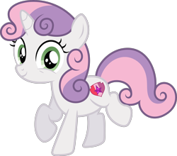 Size: 4635x4081 | Tagged: safe, artist:timeymarey007, character:sweetie belle, species:pony, species:unicorn, episode:somepony to watch over me, g4, my little pony: friendship is magic, .svg available, absurd resolution, cute, diasweetes, female, filly, prancing, simple background, solo, transparent background, vector