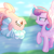 Size: 1620x1622 | Tagged: safe, artist:lilith1light, base used, character:cozy glow, character:princess flurry heart, species:alicorn, species:pegasus, species:pony, ship:cozyheart, a better ending for cozy, female, lesbian, older, older cozy glow, older flurry heart, shipping, upside down
