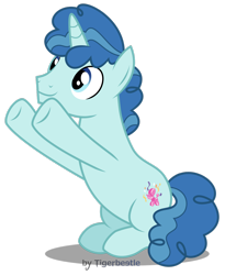 Size: 1024x1250 | Tagged: safe, artist:tigerbeetle, character:party favor, species:pony, species:unicorn, season 5, cute, cutie pie, favorbetes, happy, hug, incoming hug, lightly watermarked, male, party pony, shadow, simple background, smiling, solo, stallion, transparent background, underhoof, upsies, watermark