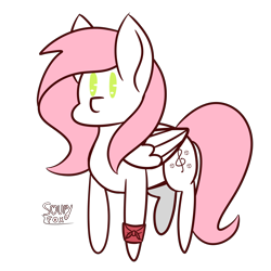 Size: 3000x3000 | Tagged: safe, artist:soupyfox, oc, oc:sugar morning, species:pegasus, species:pony, chibi, simple background, solo, transparent background, ych result