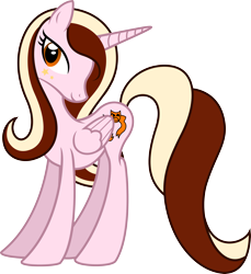 Size: 3699x4037 | Tagged: safe, artist:dharthez, oc, oc only, species:alicorn, species:pony, alicorn oc, art trade, female, mare, simple background, solo, transparent background, vector