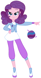 Size: 895x1677 | Tagged: safe, artist:eonionic, oc, oc:fizzy pie, parent:pinkie pie, parent:rarity, parents:raripie, my little pony:equestria girls, clothing, magical lesbian spawn, offspring, simple background, solo, transparent background