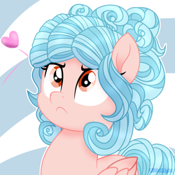 Size: 2000x2000 | Tagged: safe, artist:lilith1light, base used, character:cozy glow, species:pegasus, species:pony, :c, alternate hairstyle, cozy glow is not amused, cozybetes, cute, female, filly, frown, heart, solo
