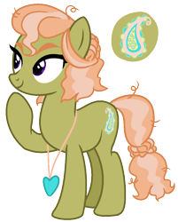 Size: 891x1108 | Tagged: safe, artist:eonionic, base used, oc, oc:paisley hoof, parent:tree hugger, parent:zephyr breeze, parents:zephyrhugger, species:earth pony, species:pony, female, mare, offspring, simple background, solo, transparent background