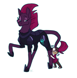 Size: 1636x1651 | Tagged: safe, artist:g-elric, character:tempest shadow, species:pony, furry, simple background, transparent background