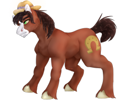 Size: 2500x2000 | Tagged: safe, artist:copshop, character:trouble shoes, species:pony, high res, male, nudity, sheath, simple background, solo, transparent background