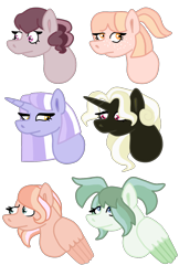 Size: 1100x1700 | Tagged: safe, alternate version, artist:crownofslime, character:apple bloom, character:scootaloo, character:sweetie belle, species:earth pony, species:pegasus, species:pony, species:unicorn, alternate universe, cutie mark crusaders, redesign, siblings, simple background, transparent background