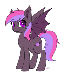 Size: 2600x3000 | Tagged: safe, artist:violyre, oc, oc only, oc:midnight starburst, species:bat pony, species:pony, bat pony oc, bat wings, simple background, solo, transparent background, wings