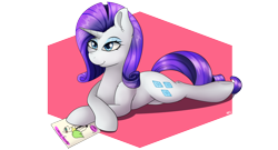 Size: 2454x1329 | Tagged: safe, artist:monsoonvisionz, character:rarity, species:pony, species:unicorn, art trade, female, mare, simple background, solo, transparent background