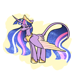 Size: 2048x2048 | Tagged: safe, artist:summersketch-mlp, character:twilight sparkle, character:twilight sparkle (alicorn), species:alicorn, species:pony, episode:the last problem, g4, my little pony: friendship is magic, princess twilight 2.0