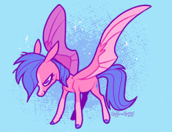 Size: 3300x2550 | Tagged: safe, artist:janegumball, character:firefly, species:pegasus, species:pony, g1, colored hooves, female, g1 to g4, generation leap, solo