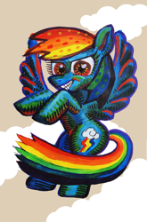 Size: 3329x5054 | Tagged: safe, artist:ja0822ck, character:rainbow dash, species:pegasus, species:pony, g4, female, flying, high res, mare, poker, solo, wings
