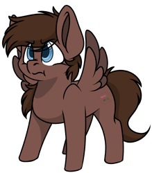 Size: 984x1124 | Tagged: safe, artist:rokosmith26, oc, oc only, oc:hell berry, species:pegasus, species:pony, g4, angry, blue eyes, cute, long hair, long mane, looking up, male, simple background, solo, spread wings, stallion, standing, tail, transparent background, wings, ych example, your character here
