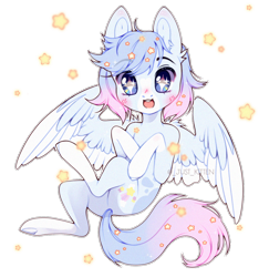 Size: 1182x1216 | Tagged: safe, artist:kitten-in-the-jar, oc, species:pegasus, species:pony, g4, female, mare, simple background, solo, transparent background, two toned wings, wings