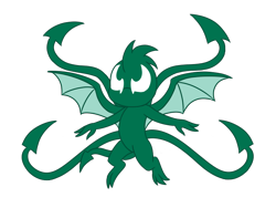 Size: 800x600 | Tagged: safe, artist:spyro-for-life, character:spike, species:dragon, fanfic:the symbiote, g4, crossover, fanfic art, lasher (symbiote), male, simple background, spider-man, symbiote, transparent background, winged spike