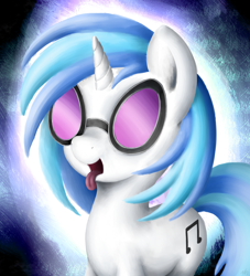 Size: 1280x1408 | Tagged: safe, artist:zirbronium, character:dj pon-3, character:vinyl scratch, female, solo