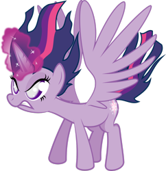 Size: 1280x1322 | Tagged: safe, artist:voaxmasterspydre, character:twilight sparkle, character:twilight sparkle (alicorn), species:alicorn, species:pony, female, mare, rapidash, solo