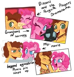 Size: 1038x1080 | Tagged: safe, artist:switchsugar, character:cheese sandwich, character:pinkie pie, ship:cheesepie, g4, cute