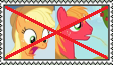 Size: 113x65 | Tagged: safe, artist:fairykitties22, character:applejack, character:big mcintosh, species:earth pony, species:pony, ship:applemac, anti-shipping, applecest, deviantart stamp, incest, male, shipping, stallion, stamp, straight